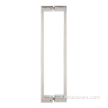 Manija de puerta de vidrio de acero inoxidable de oficina
